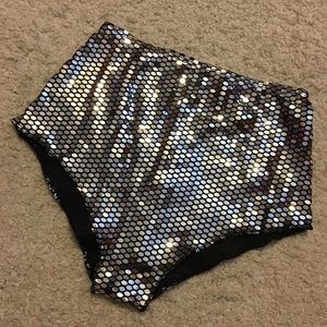 Disco Ball Rave Festival Shorts